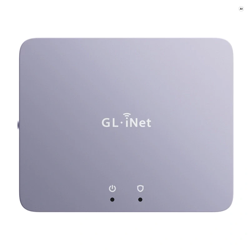 GL.iNet GL-MT5000 AX5400 Wi-Fi 6 dual-band wlan-router met 2,5G multi-gigabit-aansluitingen, OpenWrt, WireGuard VPN, 1GB RAM, 8GB eMMC