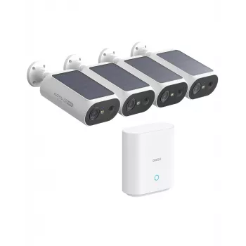 AOSU Smart Security SolarCam P1 SE systeem 4-camera-kit