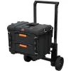 KETER DIY ROC Pro Gear 2 laden eenheid XL gereedschapskist met 2 laden 56,5x37,5x41,3cm