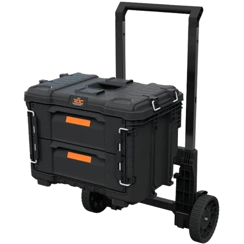 KETER DIY ROC Pro Gear 2 laden eenheid XL gereedschapskist met 2 laden 56,5x37,5x41,3cm