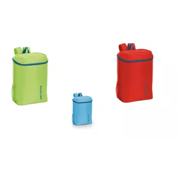 GIOSTYLE thermische rugzak Frio gemengd, lichtblauw/groen/rood