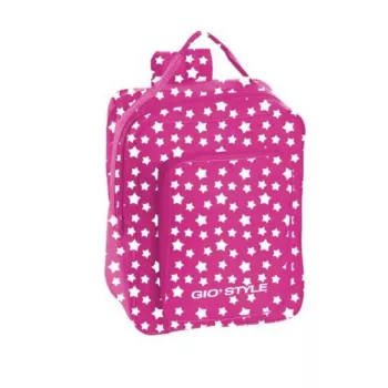 GIOSTYLE Stars rugzak, assorti rood/groen/blauw/roze