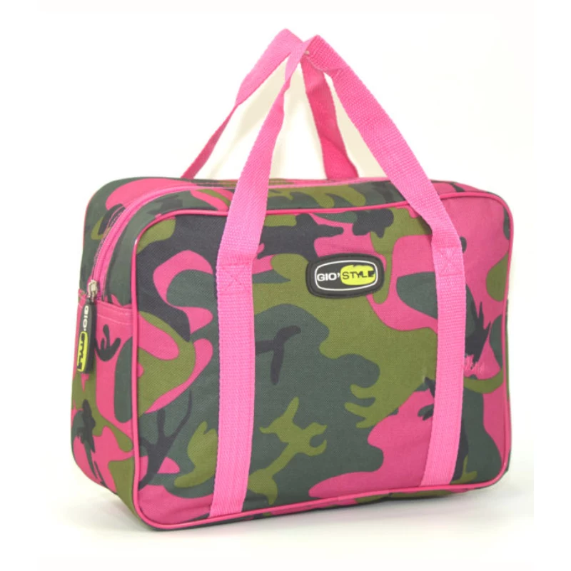 GIOSTYLE Camouflage 12L thermotas, diverse kleuren (fuchsia/blauw/geel/wit)