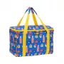 GIOSTYLE thermotas Evo Square assorti, groen/rood/blauw met decoratie, 15 L