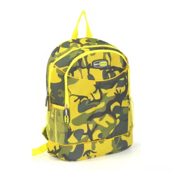 GIOSTYLE Camouflage thermorugzak, assorti fuchsia/blauw/geel/wit