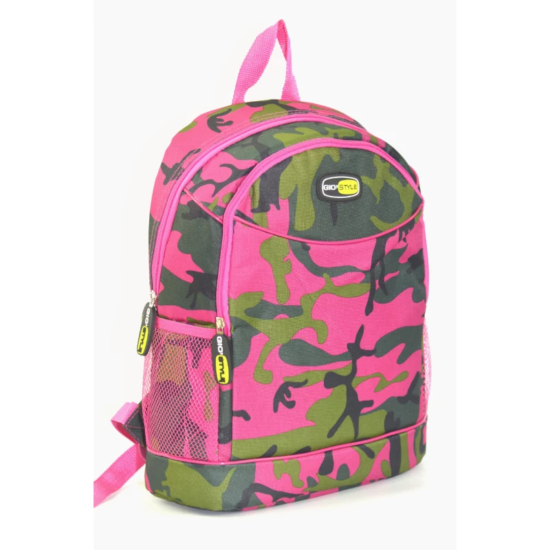 GIOSTYLE Camouflage thermorugzak, assortiment Fuchsia/Blauw/Geel/Wit