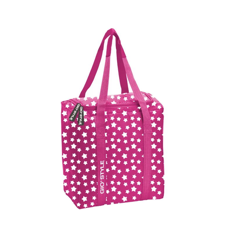 GIOSTYLE thermotas Stars 28 assorti rood/groen/blauw/roze