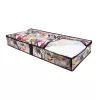 ORDINETT kledingopbergbox 107x50x15 cm Floral Beauty