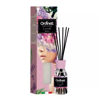 ORDINETT aromadiffuser met stokjes 125ml lavendel