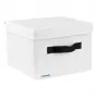 ORDINETT vierkante box 25x25x19 cm katoenwit