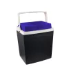 GIOSTYLE Brio 26 elektrische koelbox 12/230V 26L donkergrijs met rood/blauwe accenten