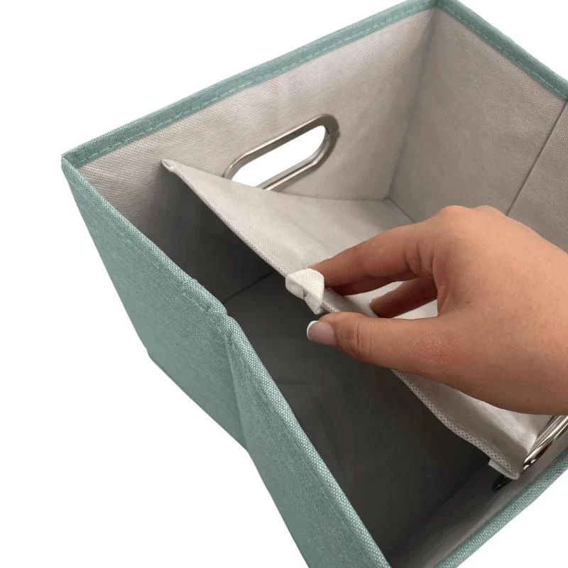 ORDINETT box M 28,5x25,5x20,5cm opbergbox mint