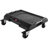 KETER DIY Connect transportwagen 55,7x43,7x16,4 cm, zwart/rood, IP54, 30 kg draagvermogen