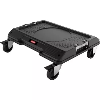 KETER DIY Connect transportwagen 55,7x43,7x16,4 cm, zwart/rood, IP54, 30 kg draagvermogen