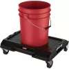KETER DIY Connect transportwagen 55,7x43,7x16,4 cm, zwart/rood, IP54, 30 kg draagvermogen
