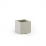 STEFANPLAST bloembak Square Ethica 36x36x35 cm wit