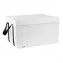 ORDINETT opbergbox M 41x31x25cm katoen grijs