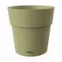 STEFANPLAST bloempot met schotel Ethica Ø40x39cm groen