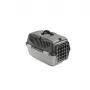STEFANPLAST transportbox Gulliver 1 met metalen deur 48x32x31cm donkergrijs/lichtgrijs