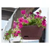 STEFANPLAST hangbloempot Natural Ø30x14,5cm donkerbruin