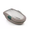 STEFANPLAST kattenbak Furba Chic 59x39x22 cm lichtgrijs/groen