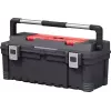 KETER DIY Hawk gereedschapskoffer 26 met organizer, 66 x 28,7 x 26,6 cm, zwart/rood