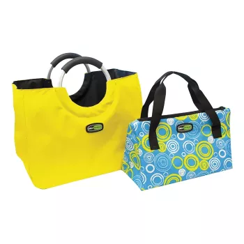 GIOSTYLE Bag In The City thermotas-set, assorti, blauw-geel/geel-blauw