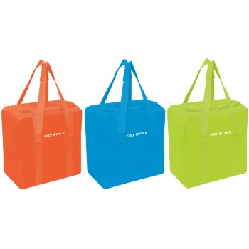 GIOSTYLE Fiesta Vertical assorti thermotas, oranje/lichtblauw/groen