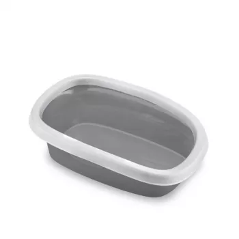 STEFANPLAST kattenbak Sprint 20 58x39x17 cm wit/grijs