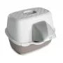 STEFANPLAST kattentoilet Tres Chic Outdoor 56x54,5x39cm wit/lichtgrijs