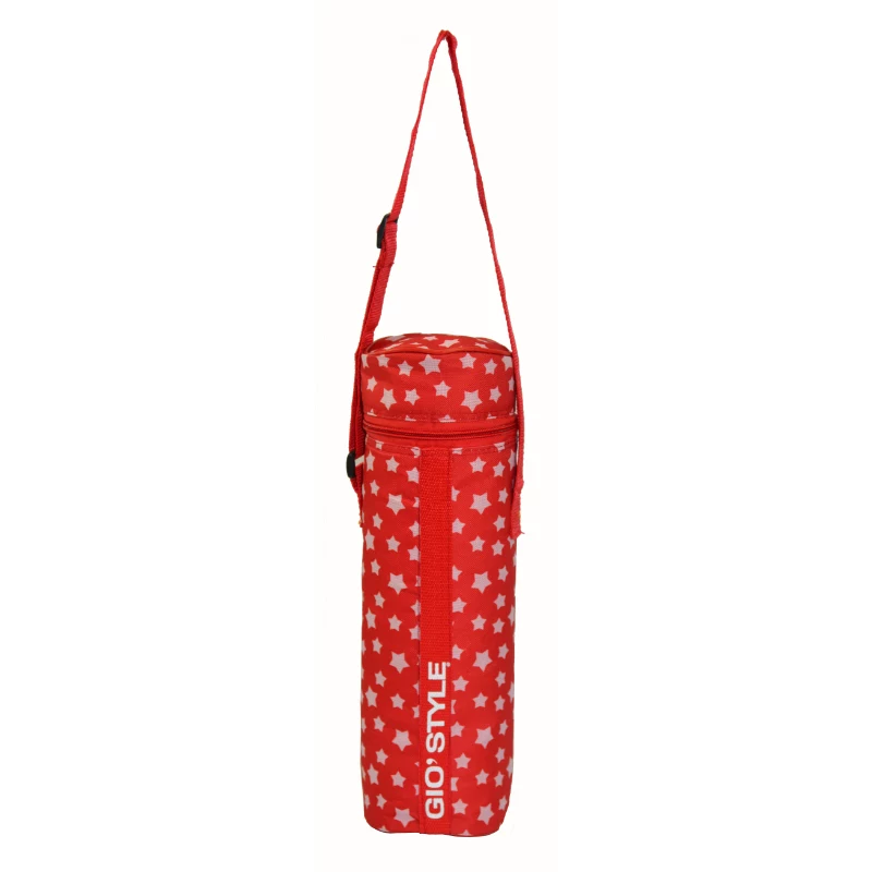 GIOSTYLE thermofles-tas Sterne assorti rood/groen/blauw/roze