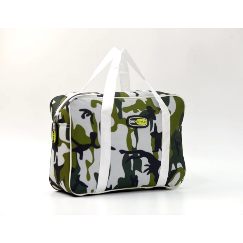 GIOSTYLE Camouflage 6 assorti thermotas, fuchsia/blauw/geel/wit