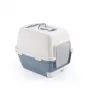 STEFANPLAST kattenbak gesloten Cathy Clever & Smart 58x45x48cm wit/blauw