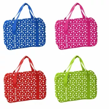 GIOSTYLE thermotas Stars 6 verschillende, rood/groen/blauw/roze