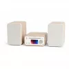 Pure Classic stereo mini-hifi-systeem DAB+/FM, Bluetooth, CD, USB wit/eiken
