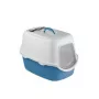STEFANPLAST Cathy Filter gesloten kattenbak met filter 56x40x40 cm wit/blauw