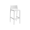 BICA Tuinbarhocker Volga Stool 65 50x49x89cm wit