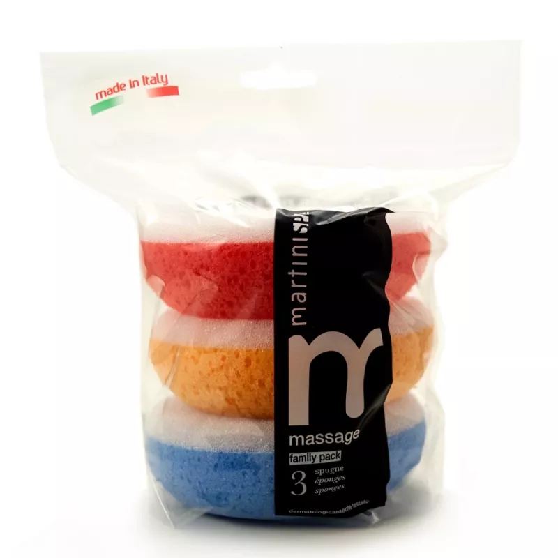 MARTINI SPA Massagesponzen 3-pack | diverse kleuren