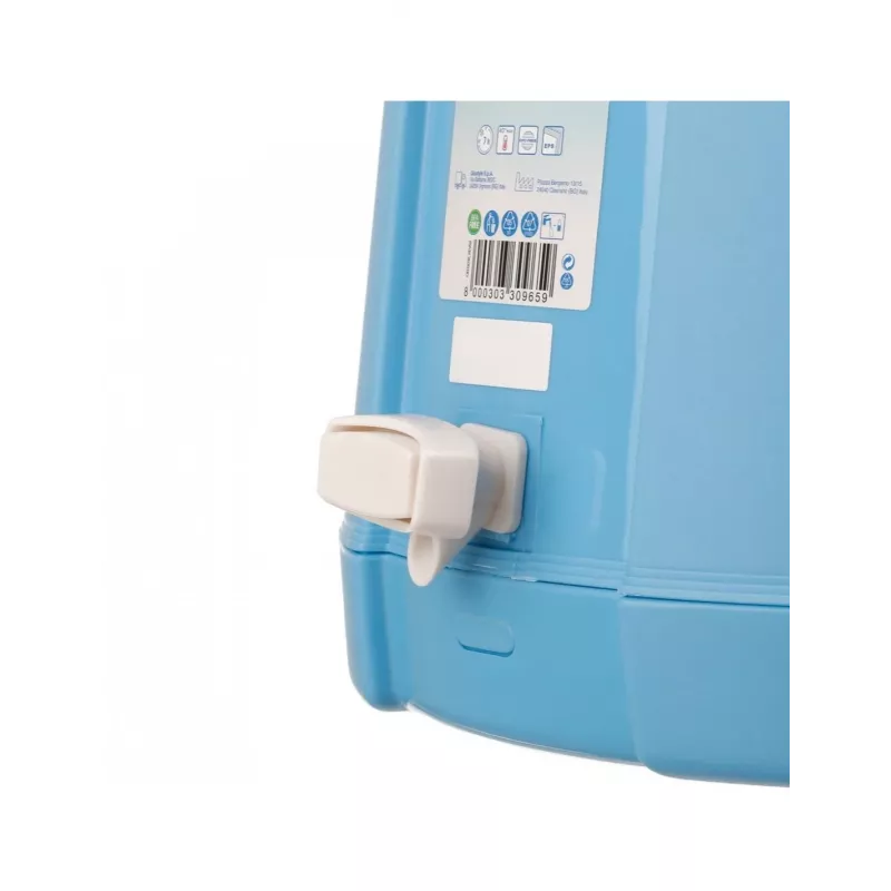 Giostyle Thermos 5,6L Fiesta 5 blauw-oranje isoleer-drinkdispenser