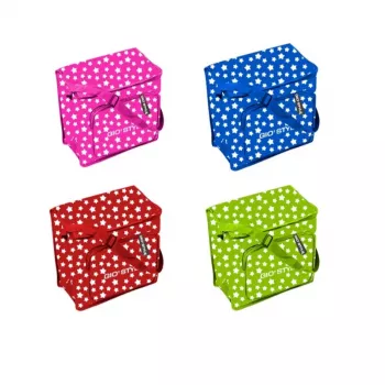 GIOSTYLE Thermotas Stars 20 assorti, rood/groen/blauw/roze