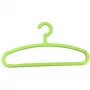 ORDINETT Basic kunststof kledinghangers 5-pack 42,5 cm diverse kleuren