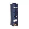 ORDINETT organizer met 5 vakken 30x30x120cm blauw