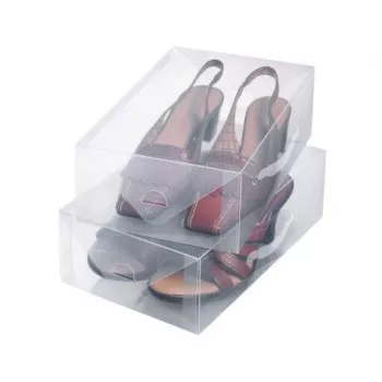 ORDINETT schoenopbergboxen 2 stuks S 30x18x9,5cm Top Class
