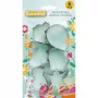 GUARDINI paas- en peperkoekuitsteekvormpjes set 6 stuks 5-6x2cm