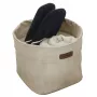 ORDINETT stoffen box M 24x24x19cm Ego Ecru