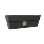 STEFANPLAST Ethica bloembak met schotel 50x18x17 cm grijs