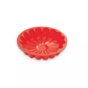 GUARDINI Juliette siliconen bloembakvorm Ø 22 x 5 cm rood