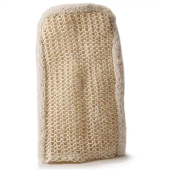 Martini Spa sisal- en katoenen peelinghandschoen naturel