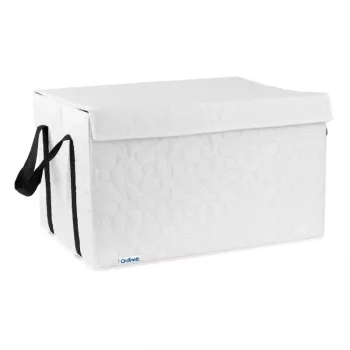 ORDINETT opbergbox L 50x40x28cm katoen
