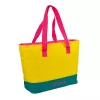 GIOSTYLE thermotas Beach Fluo Tote Assorted, 24L, groen/roze/geel/lichtblauw
